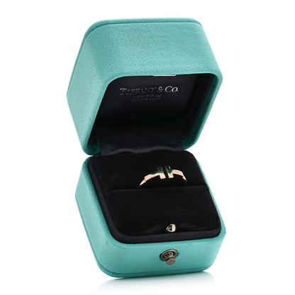 Tiffany 18K Rose Gold T Wire Ring 51 5.75 5 of 5