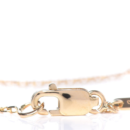 Van Cleef & Arpels 18K Yellow Gold Mother of Pearl Sweet Alhambra Bracelet 4 of 6