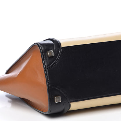 Celine Smooth Calfskin Micro Tri-Color Luggage Brown 15 of 16