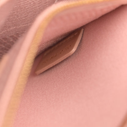 Christian Dior Canvas Embroidered Cannage Medium Lady D-Lite Pink 7 of 15