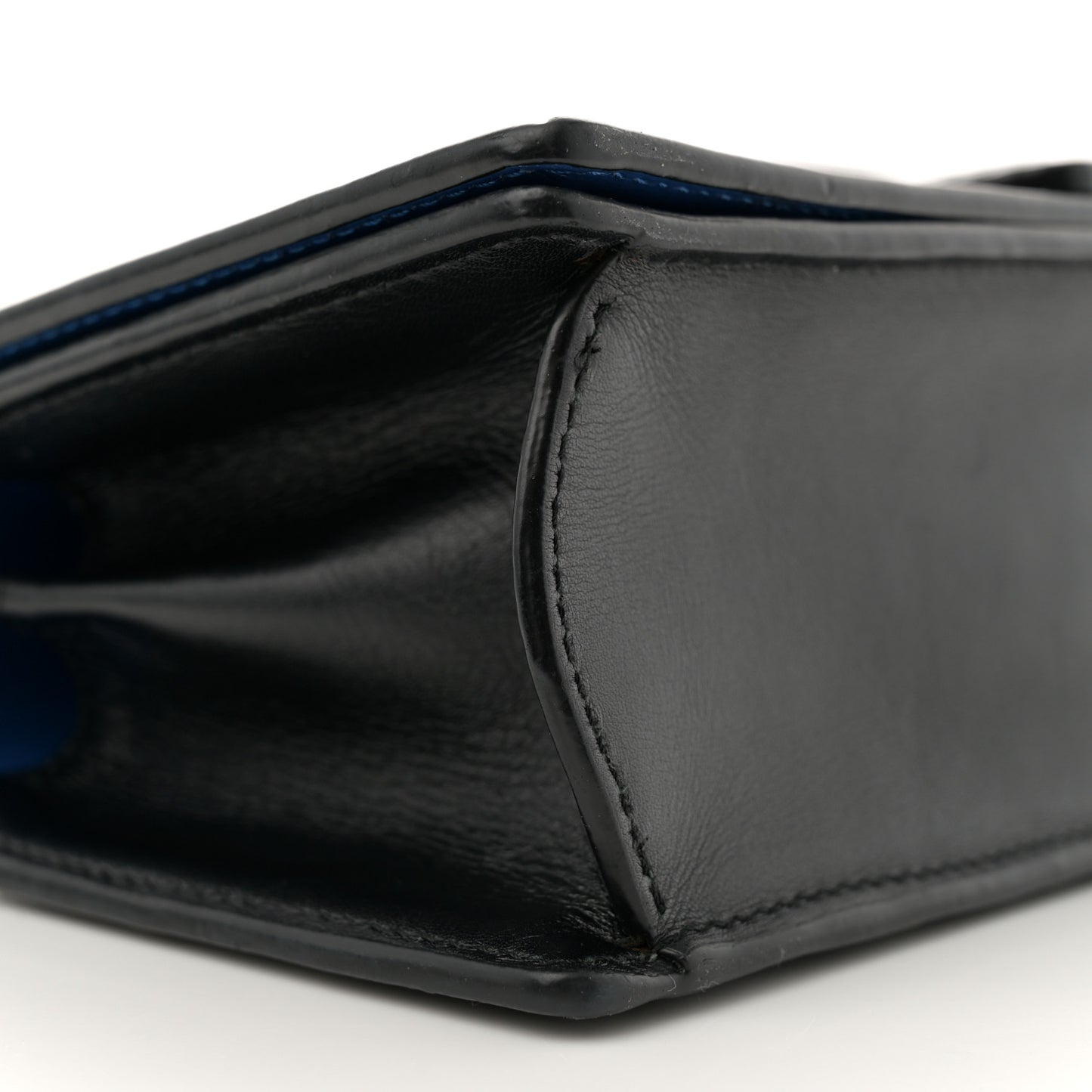 Calfskin Hearts Small Barcelona Shoulder Bag Black