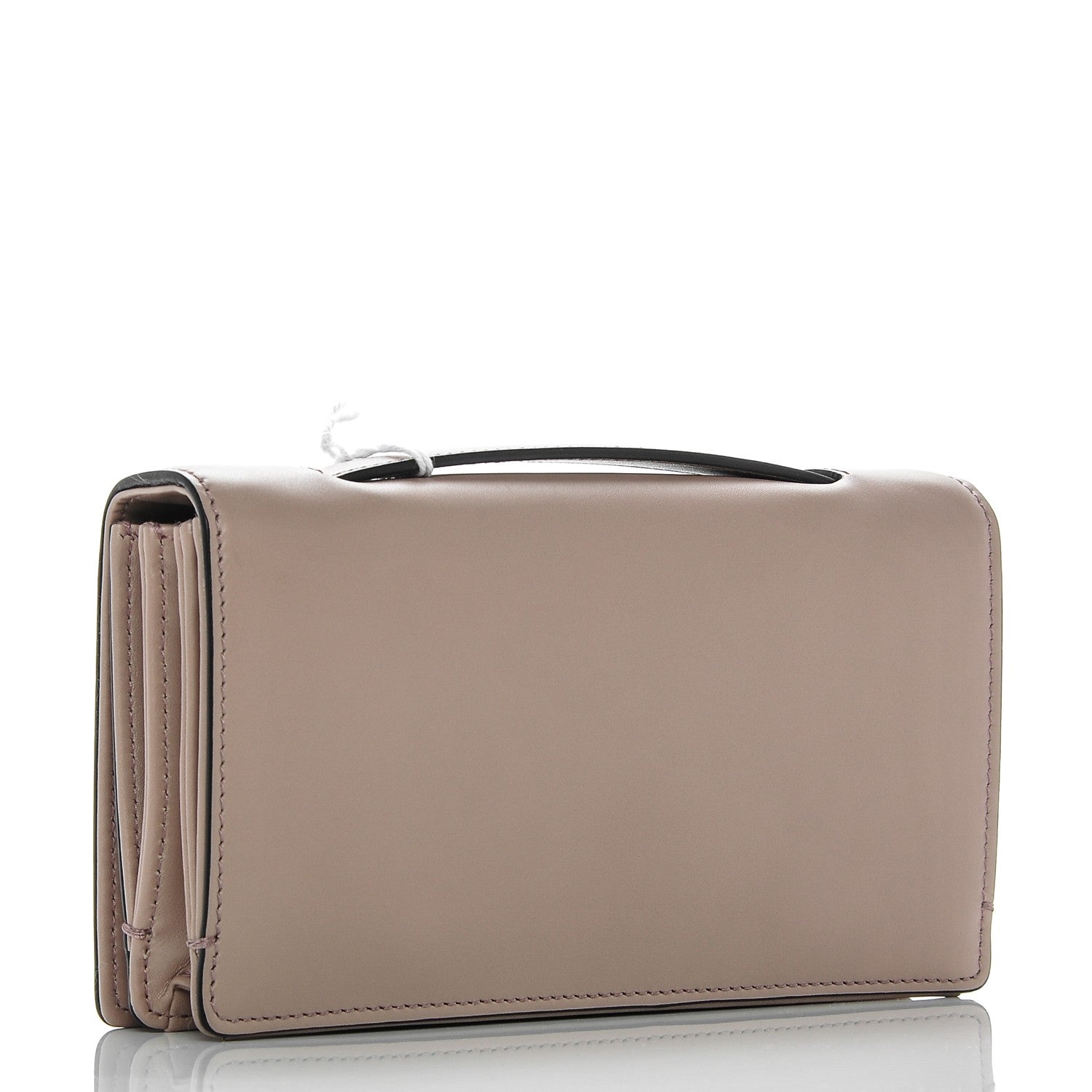 Christian Dior Calfskin Bee Pouch Powder Beige 3 of 7