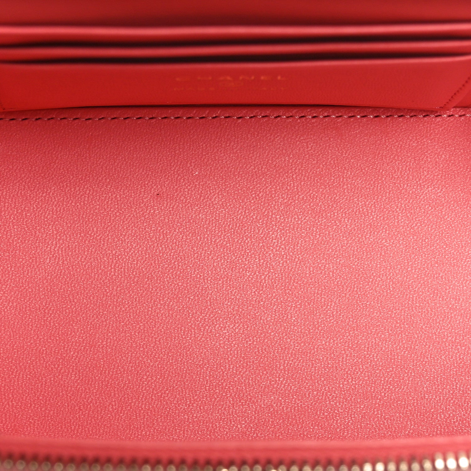 Chanel Lambskin Quilted Small Charming Top Handle Vanity Case With Chain Pink 7 of 11