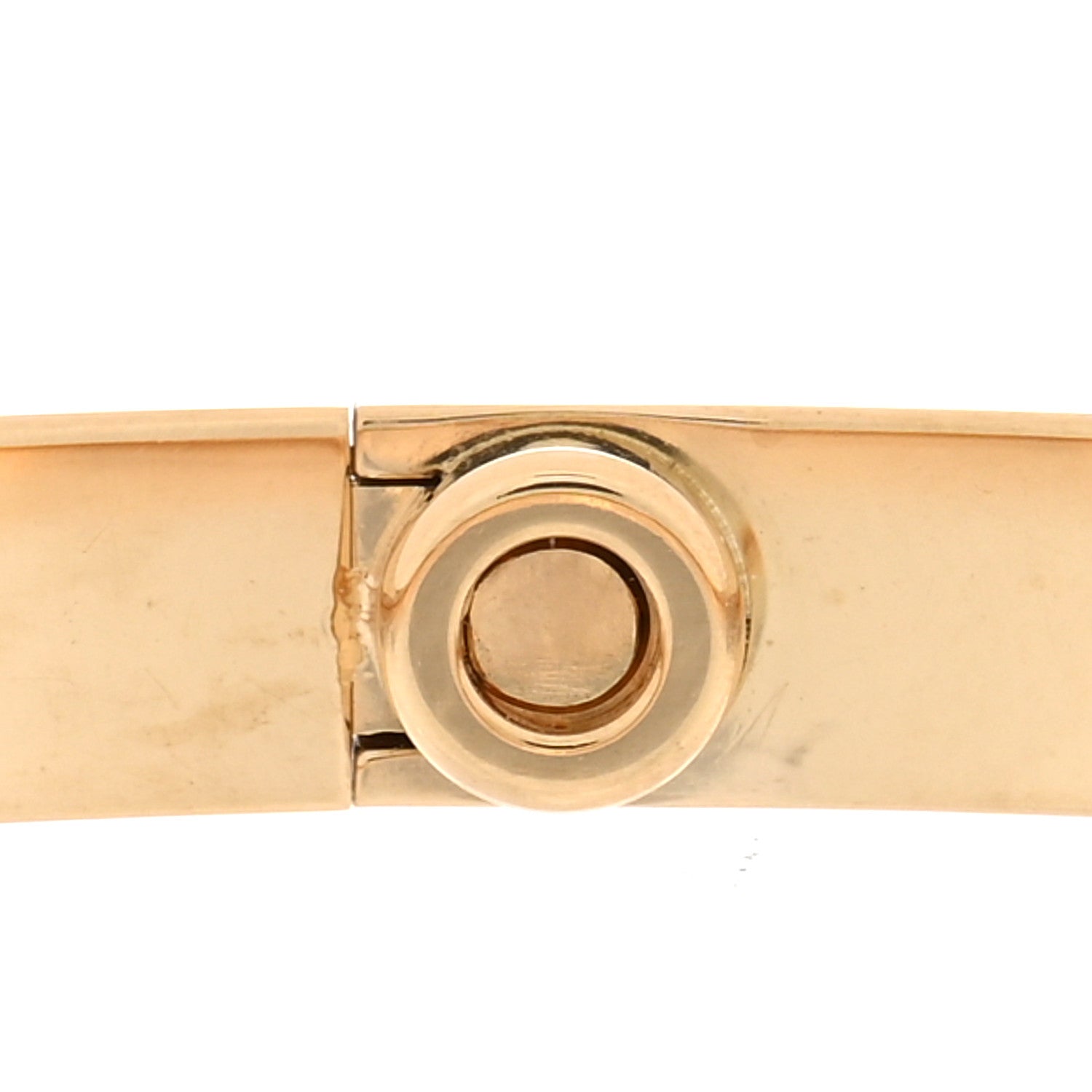 Cartier 18K Yellow Gold Small LOVE Bracelet 16 6 of 7