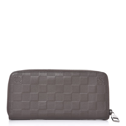 Louis Vuitton Damier Infini Zippy Vertical Wallet Granit 1 of 7