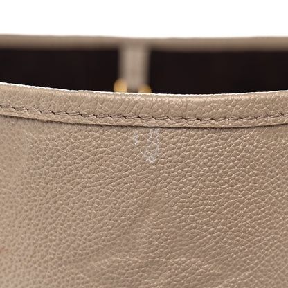 Louis Vuitton Empreinte Monogram Giant Neverfull MM Tourterelle 7 of 16
