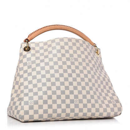 Louis Vuitton Damier Azur Artsy MM 3 of 9