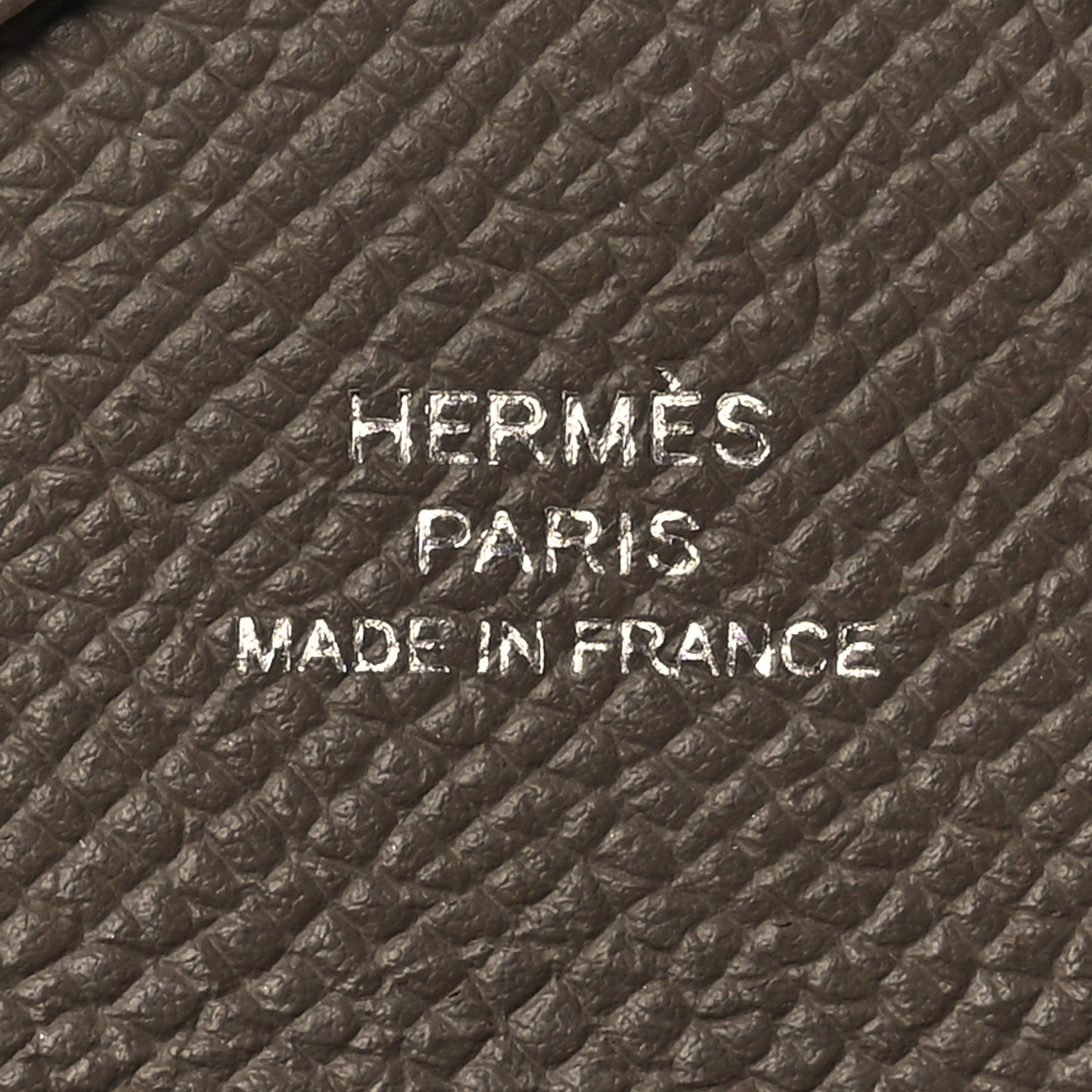 Epsom Calvi Duo Card Case Etoupe