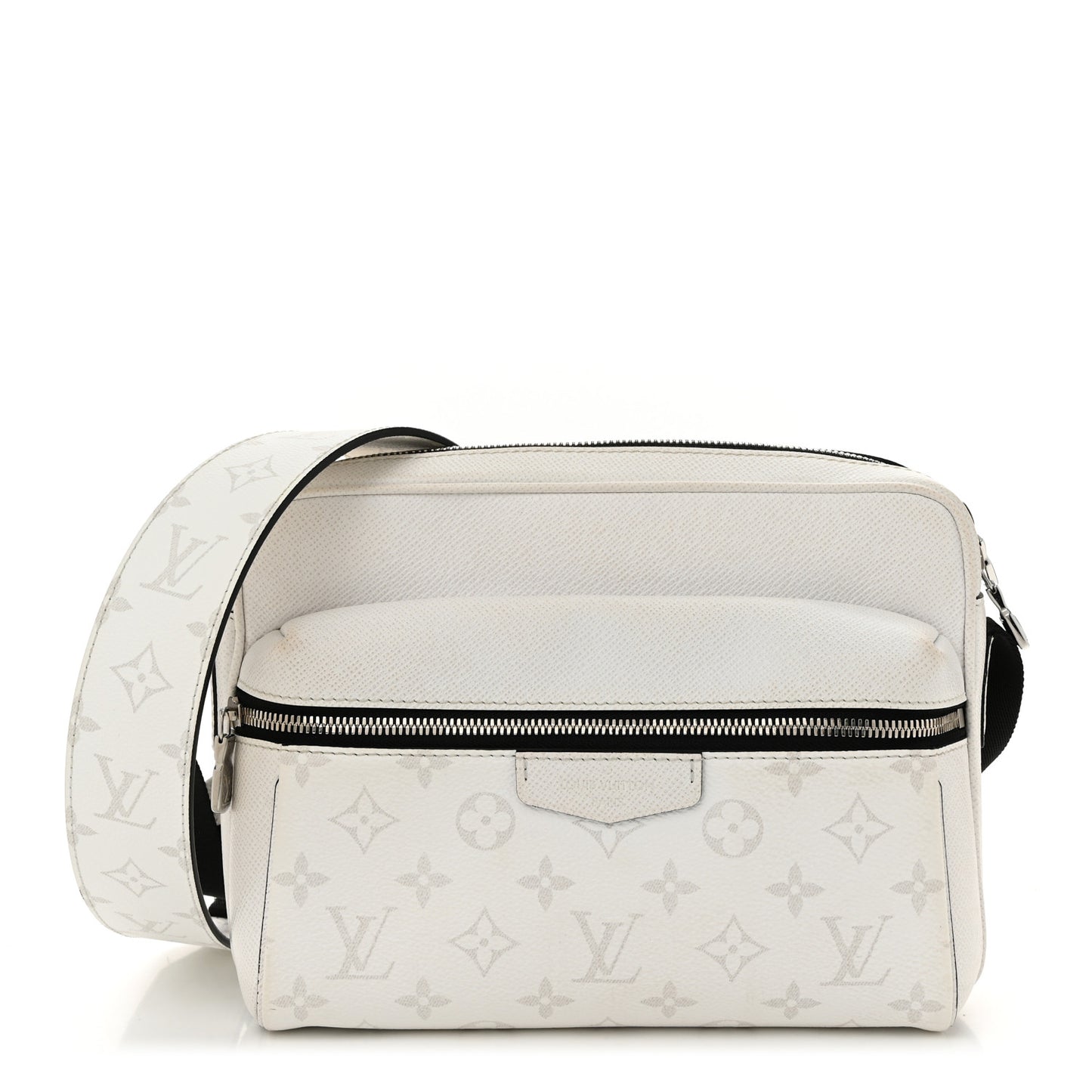 Taiga Monogram Outdoor Messenger White