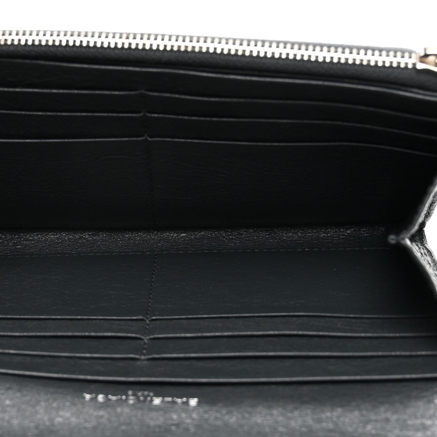 Agneau Arena Long Wallet Anthracite