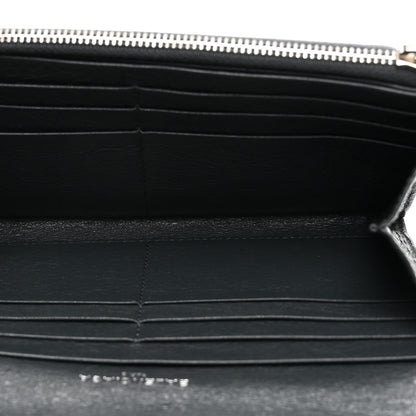 Balenciaga Agneau Arena Long Wallet Anthracite 5 of 8