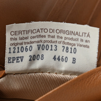 Bottega Veneta Nappa Intrecciato Continental Snap Wallet Noce 7 of 7