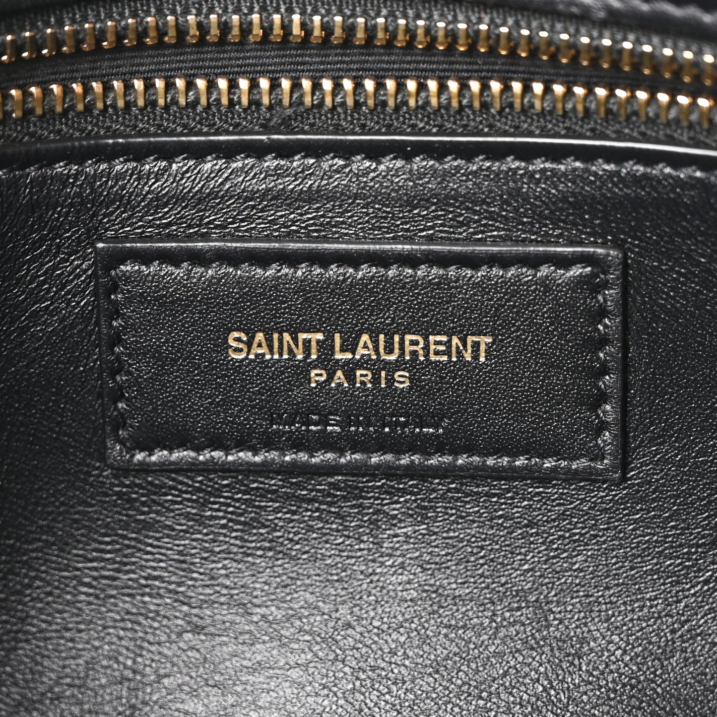 Suede Monogram Tassel Kate 99 Baguette Bag Black