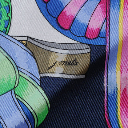 Hermes Silk Les Rubans Du Cheval Scarf 90 6 of 9