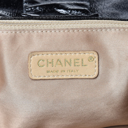 Chanel Vinyl XL Rock and Chain Flap Black 6 of 8