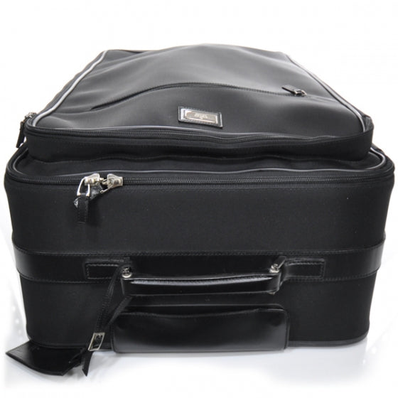 Gucci Nylon Rolling Suitcase Trolly Black 5 of 8
