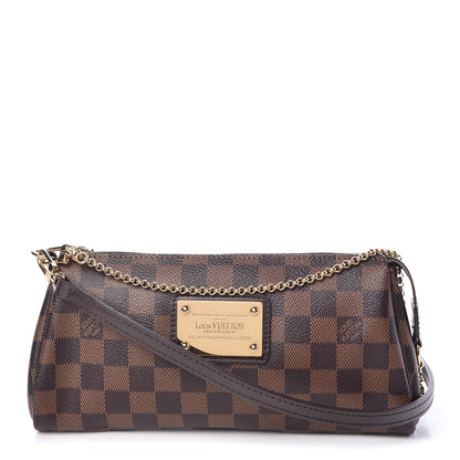 Louis Vuitton Damier Ebene Eva Clutch 1 of 9