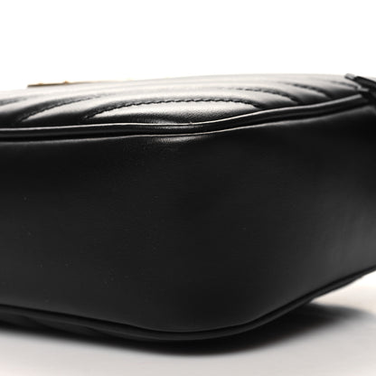 Saint Laurent Calfskin Matelasse Monogram Lou Camera Bag Black 10 of 10