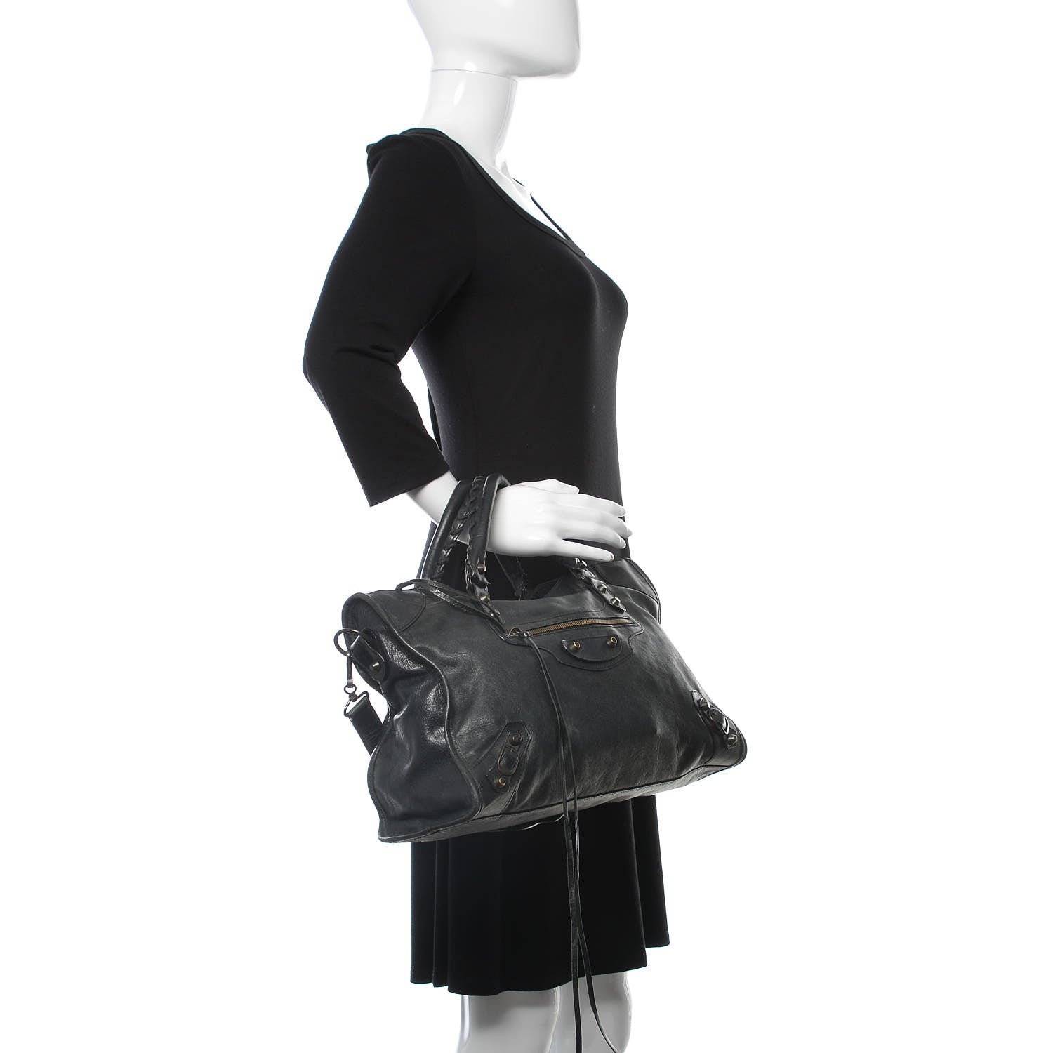 Balenciaga Agneau Classic Hardware City Black 3 of 16