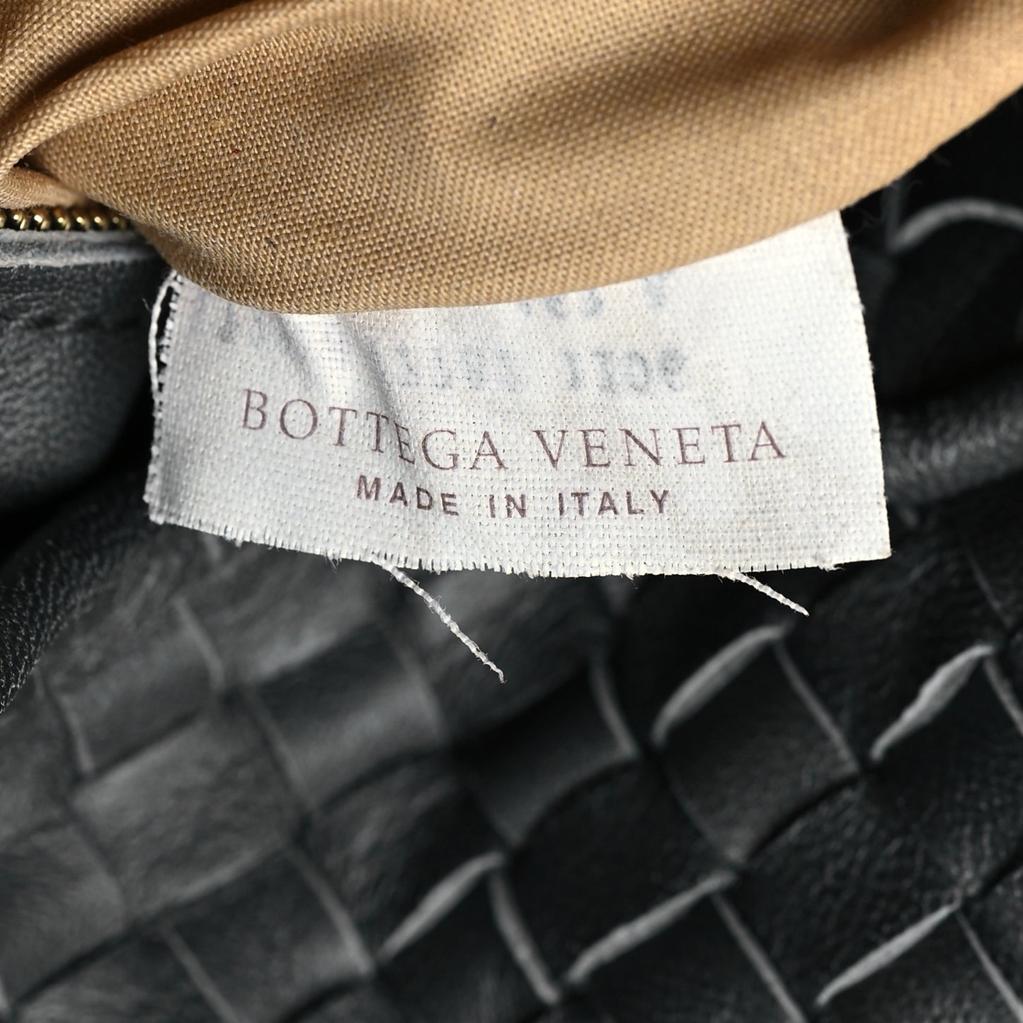 Nappa Intrecciato Sloane Hobo Ferro Gray