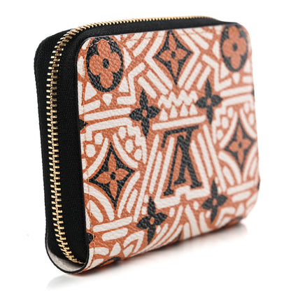 Louis Vuitton Monogram Giant Crafty Zippy Coin Purse Creme Caramel 3 of 7