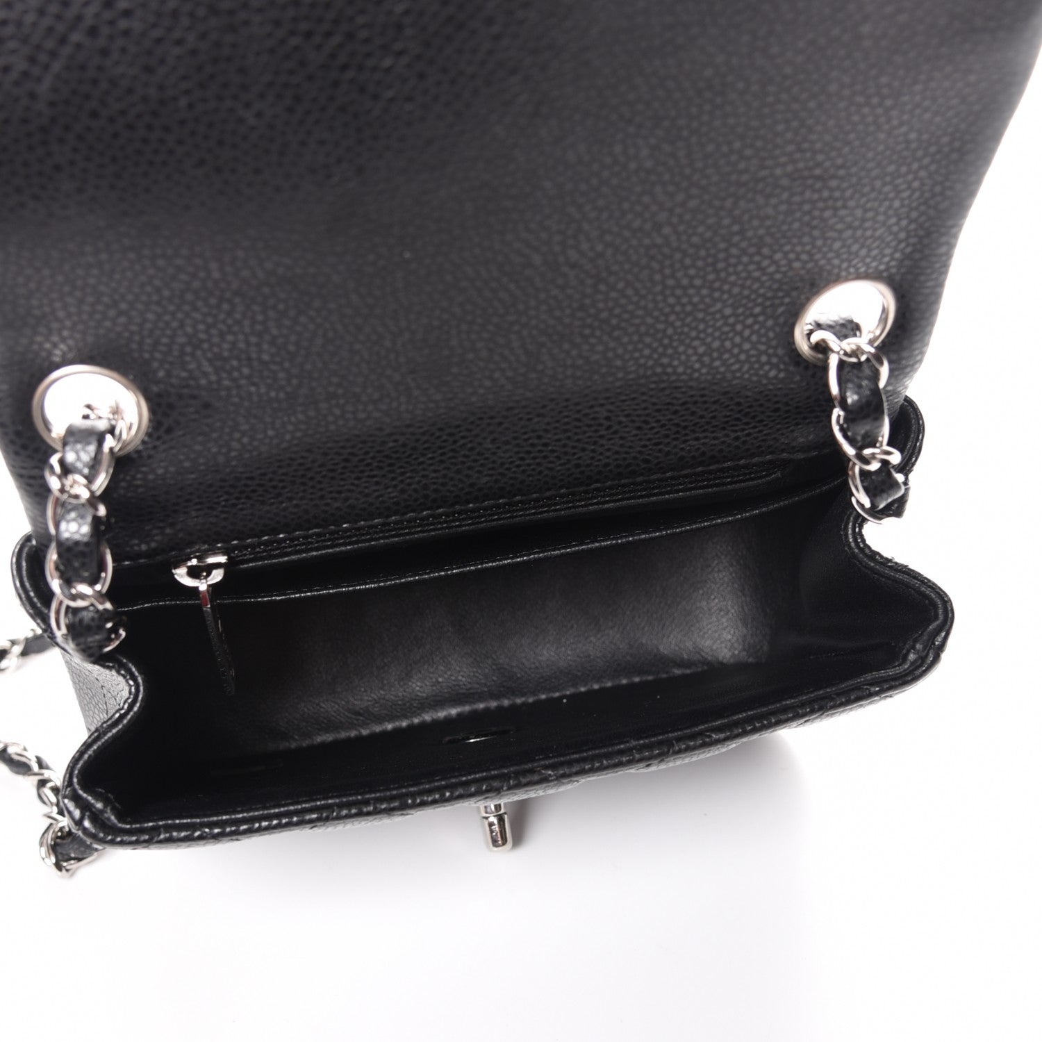 Chanel Caviar Quilted Mini Square Flap Black 5 of 7