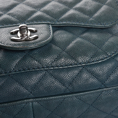 Chanel Caviar Quilted Large Paradoxal Camera Case Turquoise 7 of 7