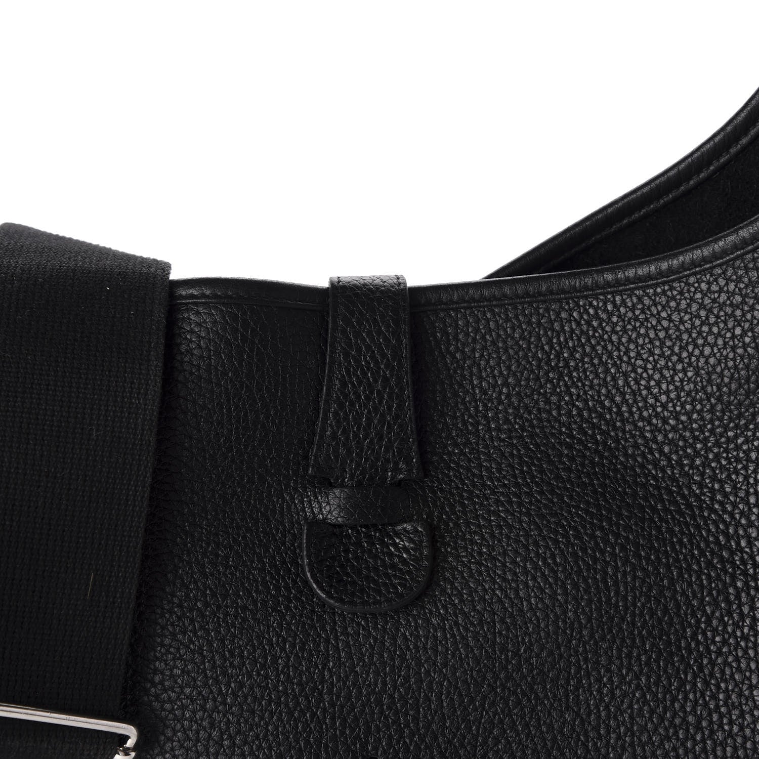 Hermes Taurillon Clemence Evelyne III GM Black 9 of 10
