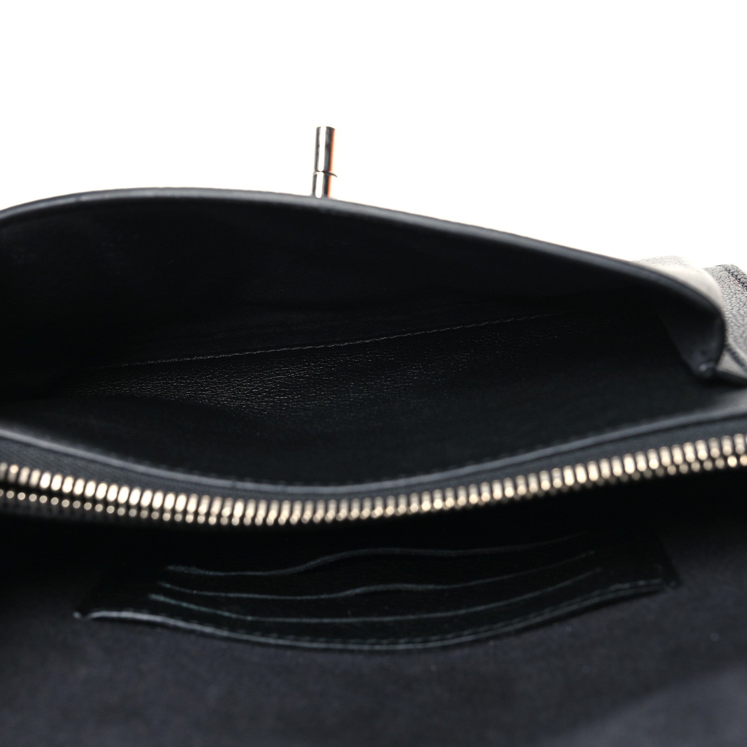 Louis Vuitton Soft Calfskin My Lockme Chain Pochette Black 6 of 11