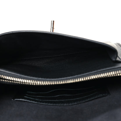 Louis Vuitton Soft Calfskin My Lockme Chain Pochette Black 6 of 11
