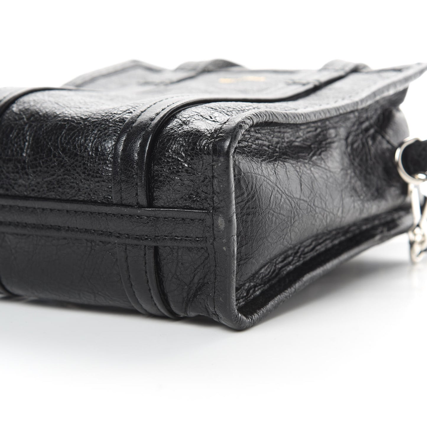 Agneau XXS Bazar Shopper Tote Black