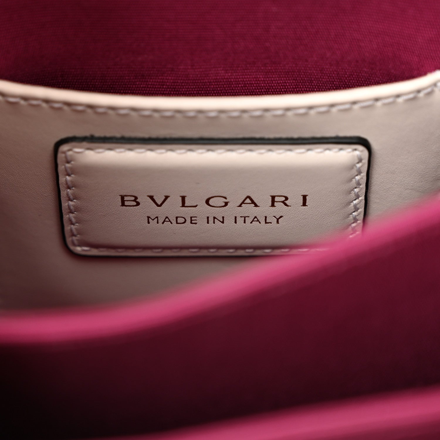 Bulgari Calfskin Serpenti Forever Top Handle White 7 of 10