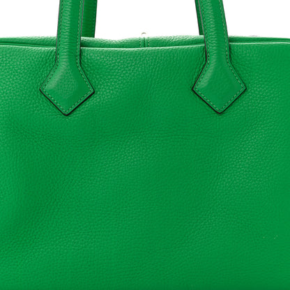 Hermes Taurillon Clemence Victoria II 35 Bambou 8 of 11