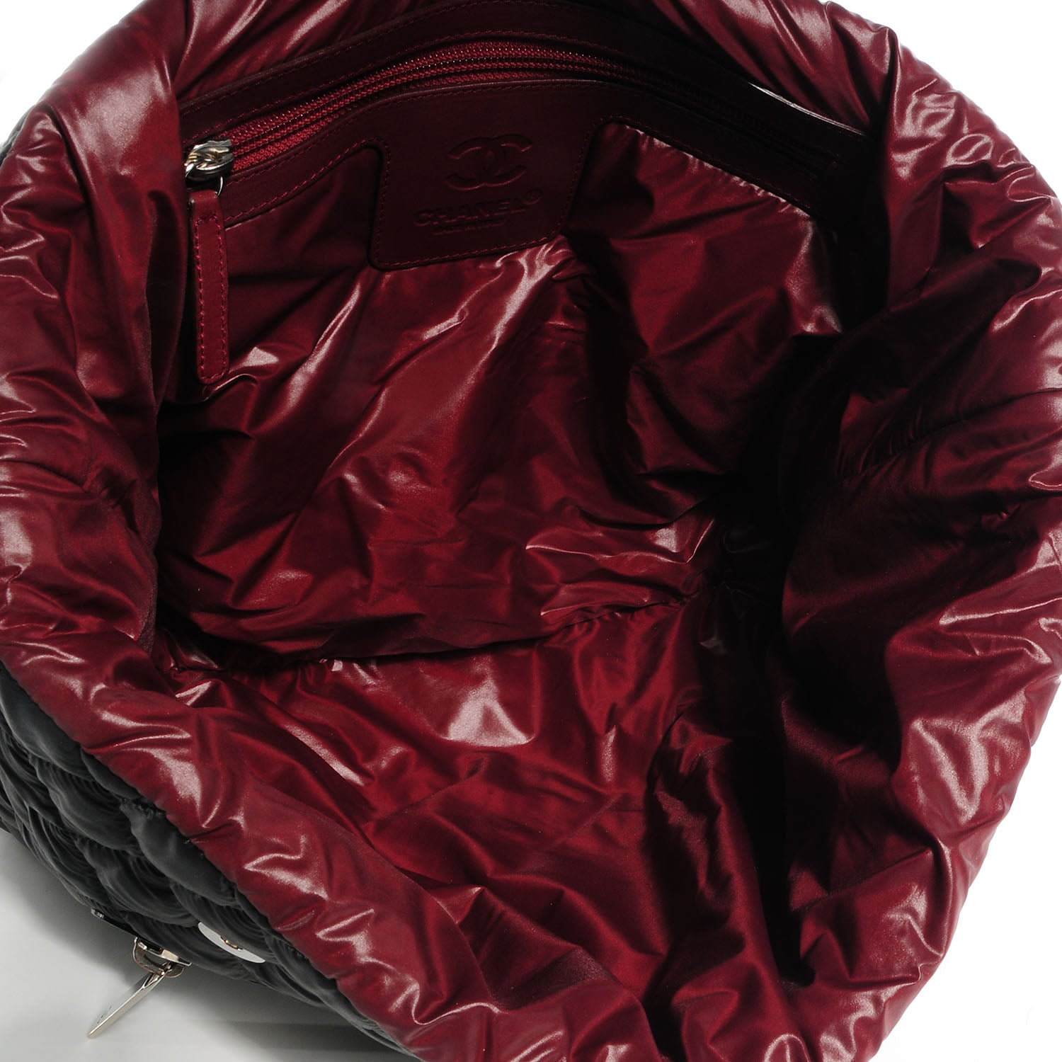 Chanel Nylon Coco Cocoon Backpack Black 5 of 10
