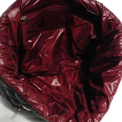 Chanel Nylon Coco Cocoon Backpack Black 5 of 10