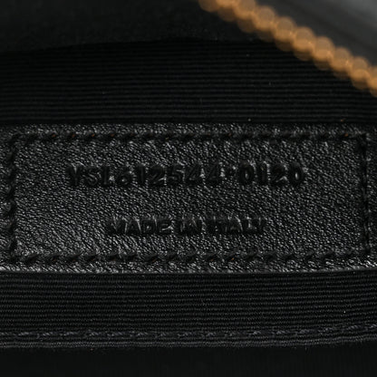 Saint Laurent Calfskin Matelasse Monogram Lou Camera Bag Black 7 of 10