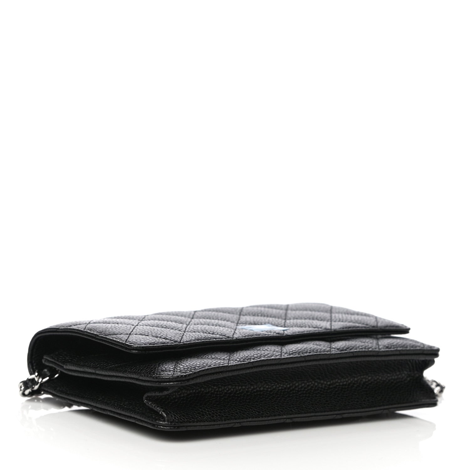 Chanel Caviar Quilted Wallet On Chain WOC Black 4 of 12