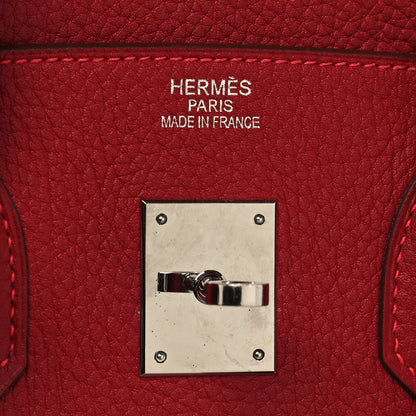 Hermes Togo Birkin 35 Rouge Vif 6 of 13