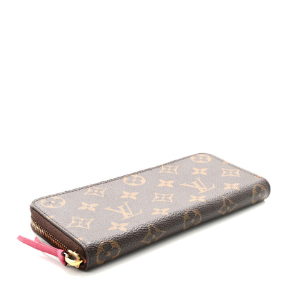 Louis Vuitton Monogram Clemence Wallet Fuchsia 4 of 6