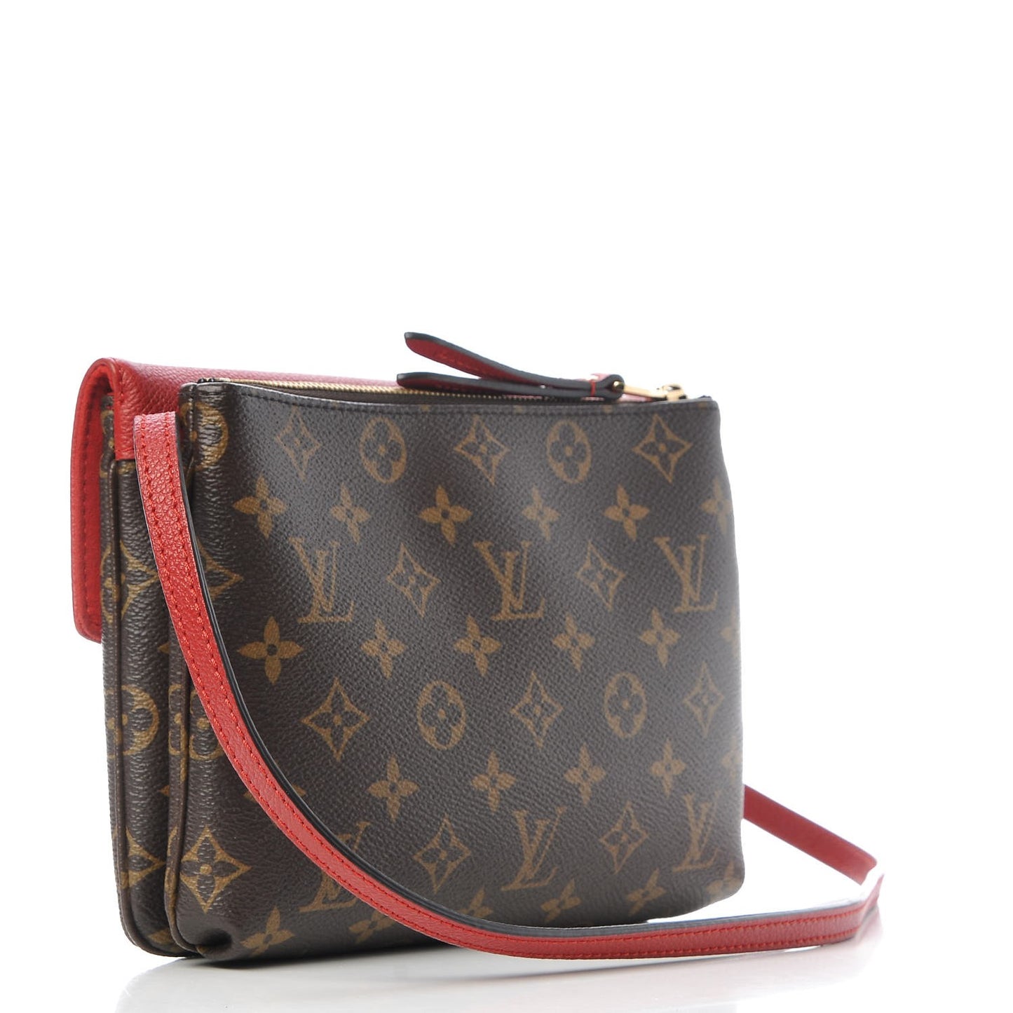Monogram Twice Pochette Cherry
