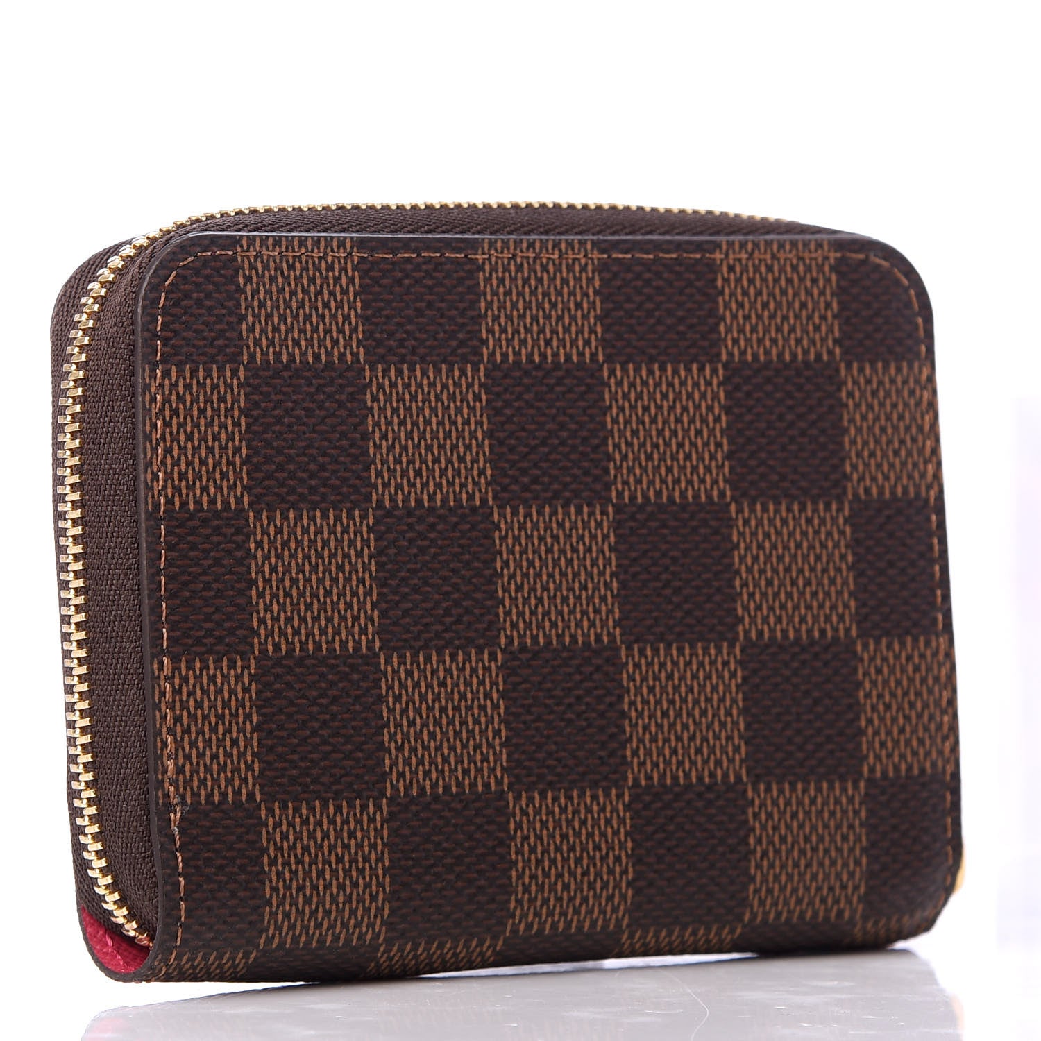 Louis Vuitton Damier Ebene 2020 Christmas Animation Roller Coaster Zippy Coin Purse Pivoine 3 of 8