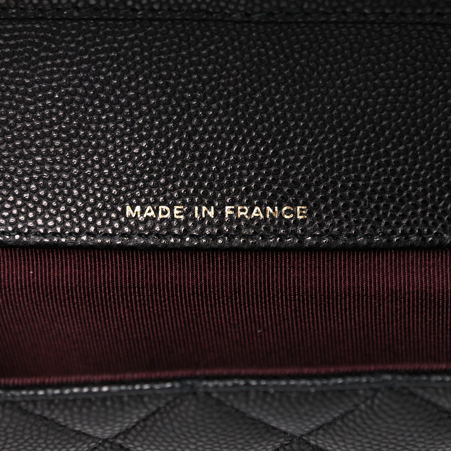 Chanel Caviar Quilted Glasses Case With Chain Black 7 of 11