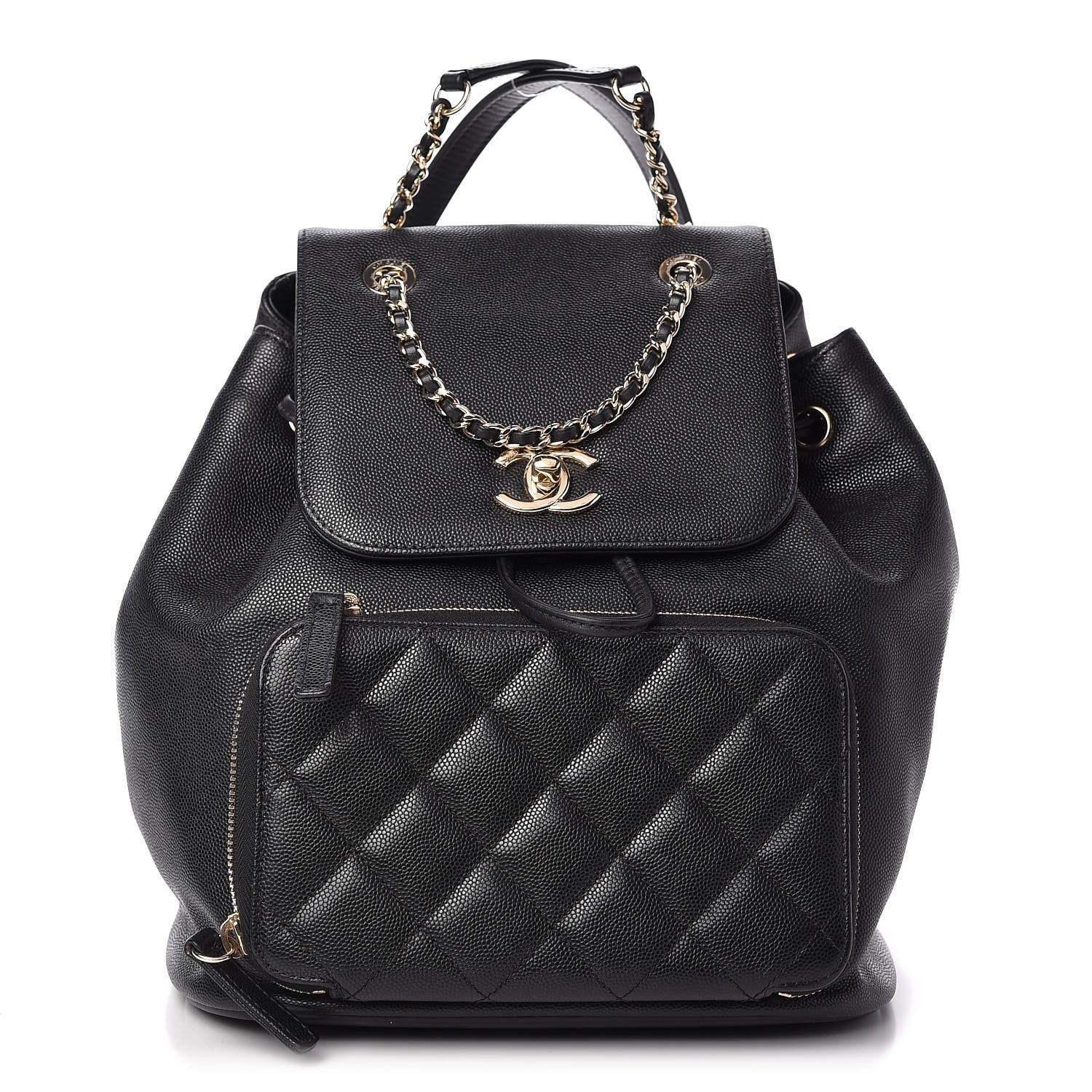 Chanel Caviar Quilted Business Affinity Backpack Black 1 of 9