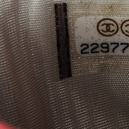Chanel Caviar Quilted Card Holder Dark Pink 7 of 7