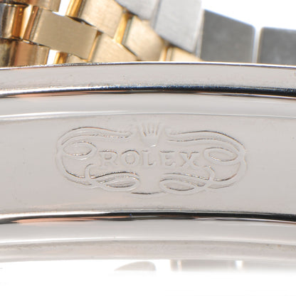 Rolex Stainless Steel 18K Yellow Gold 36mm Oyster Perpetual Datejust Watch Champagne 1603 5 of 6