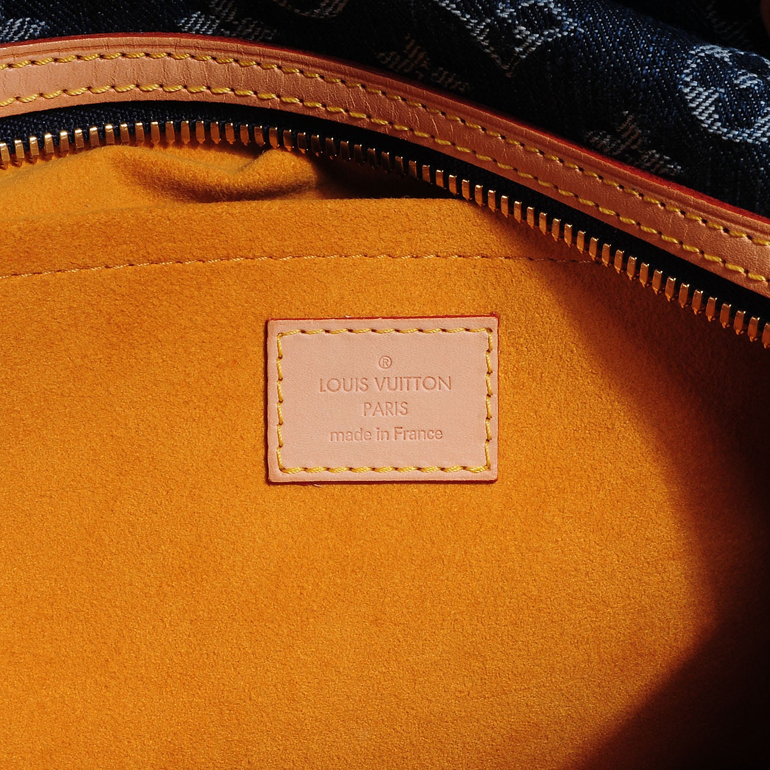 Louis Vuitton Denim Raye Cabas GM 6 of 7