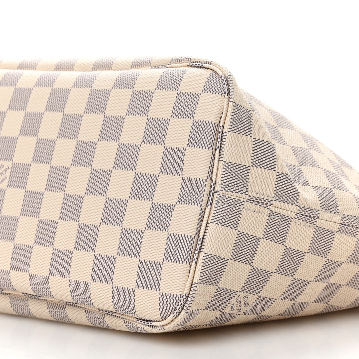 Damier Azur Neo Neverfull MM Rose Ballerine