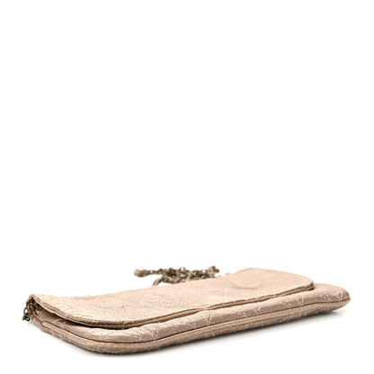 Christian Dior Lambskin Cannage Lady Dior Chain Clutch Bronze 5 of 12