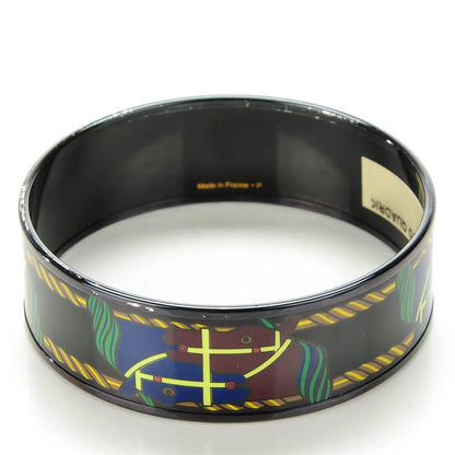 Hermes Enamel Printed Wide Quadrige Bracelet 65 Africa 3 of 7