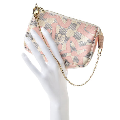 Louis Vuitton Damier Azur Tahitienne Mini Pochette Accessories 2 of 7